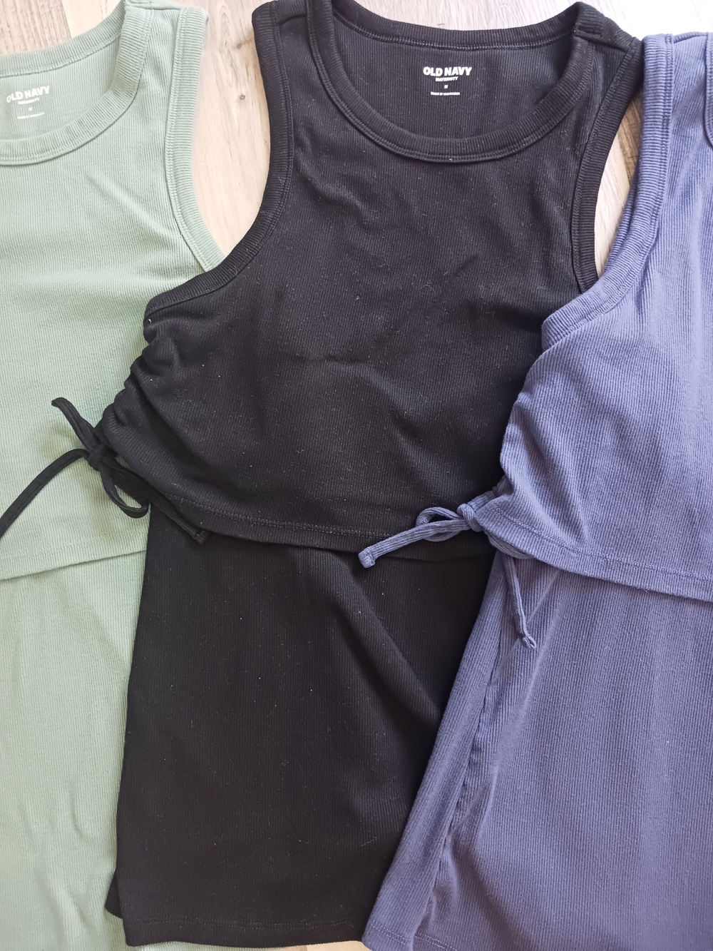 3 | Old Navy Cotton Nursing Ribbed Side-Tie Tank - Picture 3 of 8